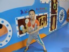 巴布嚕潛水艙墻面寶貝酷帥姿勢(shì)